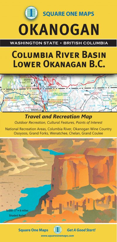 Okanogon Columbia River Basin Map